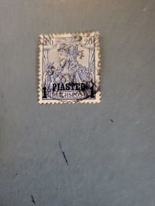 Stamps German Offices in Turkey Scott #15 used