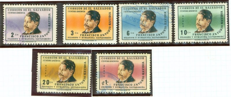 SALVADOR 761-3, C244-6 MH/USED BIN $2.00