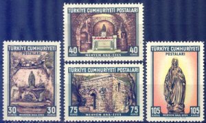 Turkey 1962 Tourism Panaya Kapulu Mi 1846/9 MNH