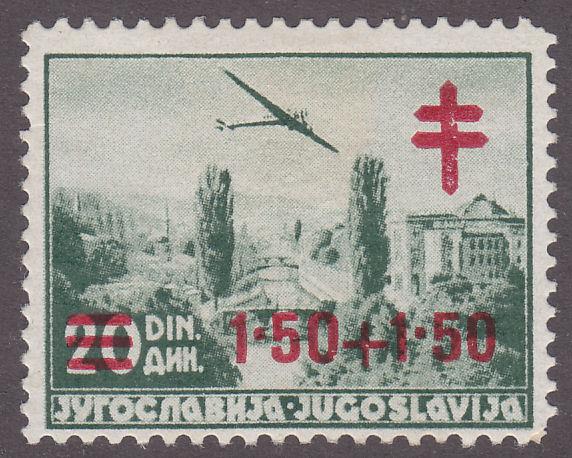 Yugoslavia B118 Fighting Tuberculosis 1940