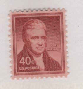 1050a 40c John Marshall Single Hinged