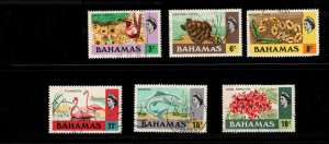 BAHAMAS Scott # 315//25 Used - QEII & Flowers Birds & Fish