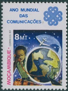 Mozambique 1983 SG1016 8m World Communications Year MNH