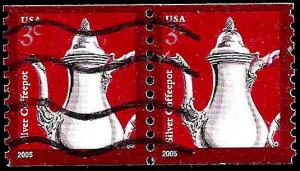 # 3759 USED SILVER COFFEE POT