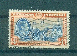 Bahamas sc# 106 used cat value $1.25