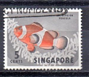 Singapore 55 used (A)