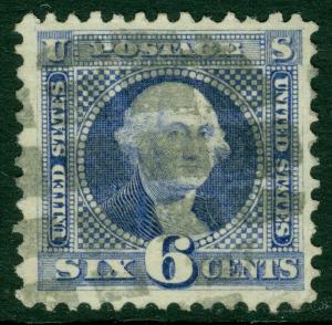 EDW1949SELL : USA 1869 Sc #115 VF-XF Used. Very Pretty & Choice. Fresh. Cat $200