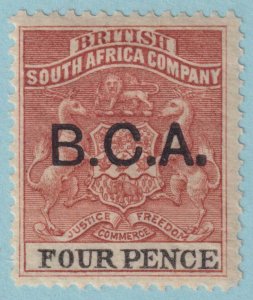 BRITISH CENTRAL AFRICA 3  MINT HINGED OG * NO FAULTS VERY FINE! - CMP