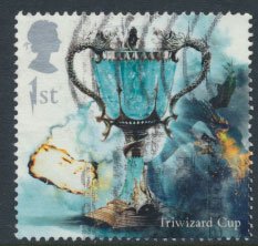 Great Britain SG 4148 Sc# 3787  Used  Harry Potter Triwizard Cup