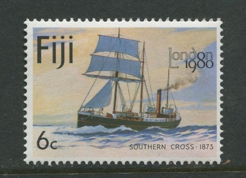 Fiji - Scott 426 - Ships Issue 1980- MNH -  Single 6c Stamp