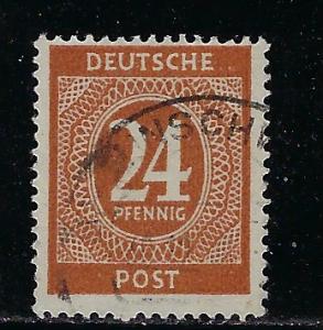 Germany AM Post Scott # 544, used