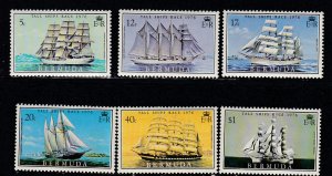 Bermuda # 337-342,, Tall ships Race, Mint, NH, 1/2 Cat