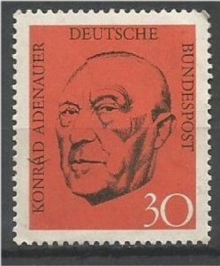 Germany Sc 988 Konrad Adenauer MNH