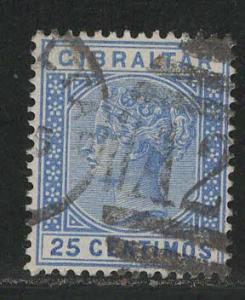 Gibraltar Scott # 32, used