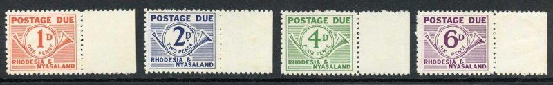 Rhodesia and Nyasaland SGD1/D4 U/M Cat 15 pounds 