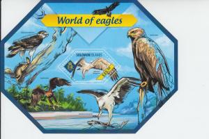 2014 Solomon Islands Eagles SS (Scott 1636) MNH