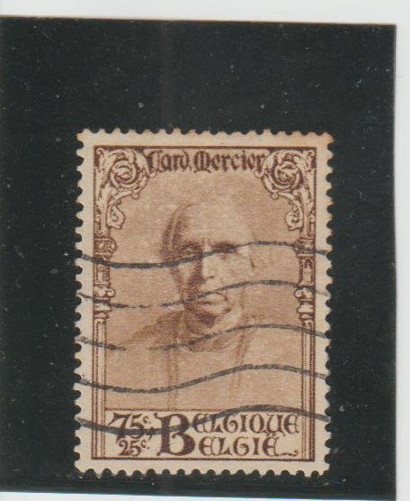 Belgium  Scott#  B116  Used  (1932 Cardinal Mercier)