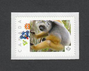 LEMUR = DIADEMED SIFAKA = Picture Postage stamp MNH Canada 2014  [p5w4/1]