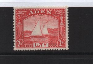 Aden 1937 SG4 2a mounted mint