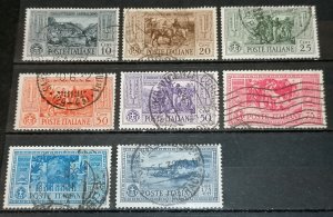 Italy 1932 Garibaldi set, 8 values