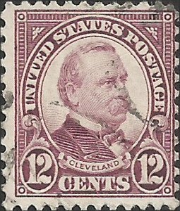 # 693 Used Brown Violet Grover Cleveland