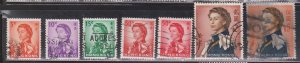 HONG KONG Scott # 203//15 Used - QEII Definitive