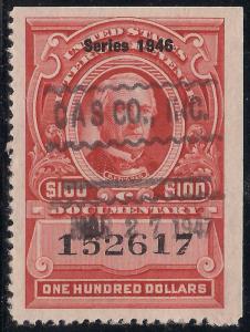 R458 Used XF dated HS canc Documentary