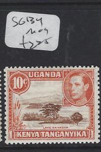 KENYA, UGANDA, TANGANYIKA  (P0909B) KGVI 10C BIRD  SG  134    MOG