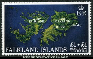 Falkland Islands Scott B1 Mint never hinged.