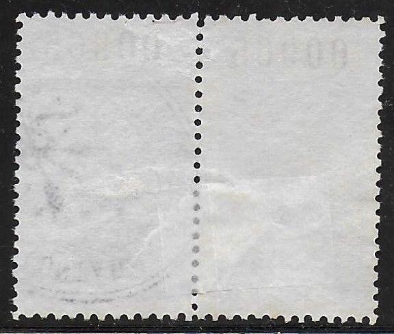 Argentina 1899 Santa Fe Revenue 200P Used Pair. Usual Small faults