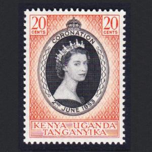 KUT Queen Elizabeth II Coronation 1v SG#165 SC#101