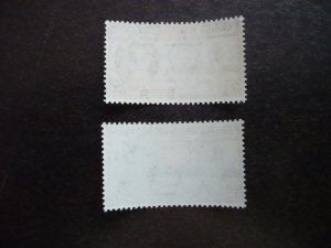 Stamps - British Honduras - Scott# 127-128 - Mint Never Hinged Set of 2 Stamps