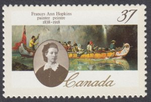 Canada - #1227 Frances Ann Hopkins - MNH