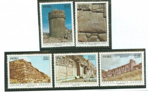 Peru #C349-C353 Unused Single (Complete Set)