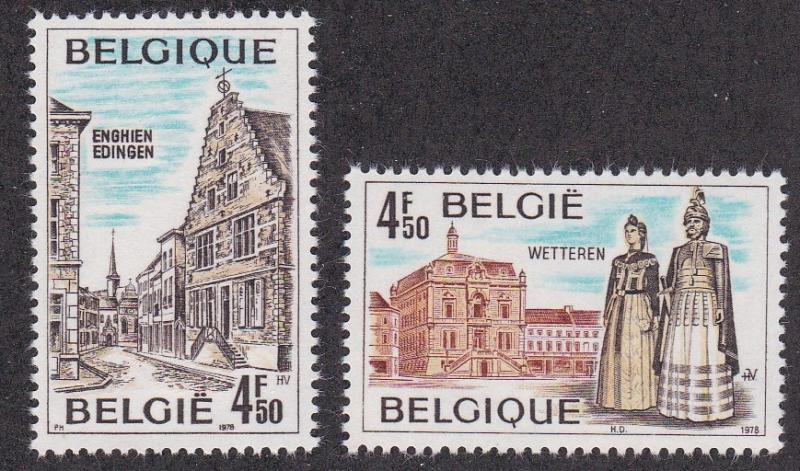 Belgium # 1001-1002, Market Square, NH