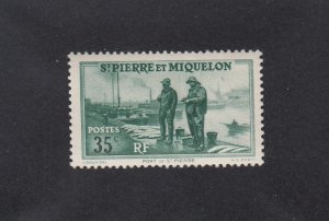 St Pierre & Miquelon Scott #181 MH