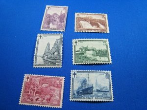 BELGIUM  -  SCOTT # B93-B98  -  COMPLETE SET   MLH      (ww100)