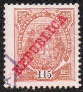 Mozambique Company Sc #84 Used