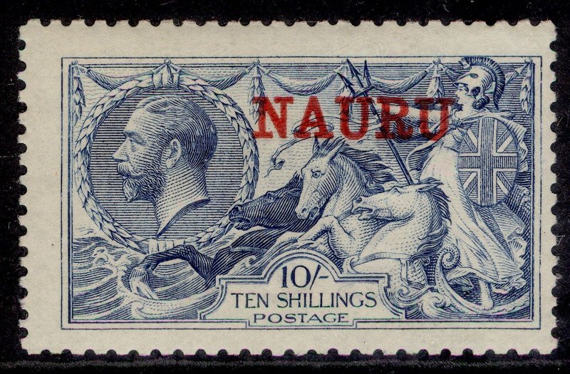 NAURU GV SG23, 1s pale blue, NH MINT. Cat £275.