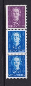 Netherlands Antilles #429 MNH 1979 Juliana 25+40+40c from Booklet