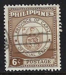 Philippines 654 VFU R6-1