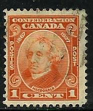 Canada # 141, Used