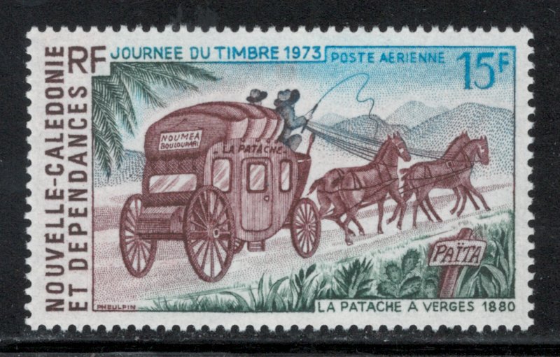 New Caledonia 1973 Stamp Day Scott # C106 MNH