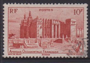 French West Africa Sc#51 Used