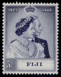 FIJI GVI SG271, 5s violet blue, NH MINT. Cat £14.