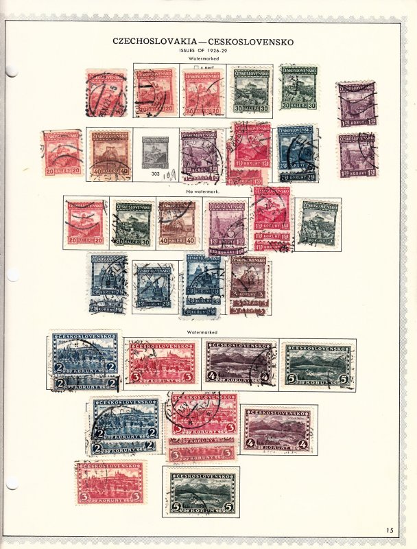 czechoslovakia  lot 104