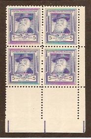 #867 Walt Whitman Block LH