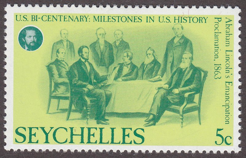 Seychelles 374  American Bicentennial 1976