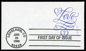 USA U644 Mint Cut Square First Day