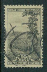 U.S. Scott  749 VF Used 10c National Park